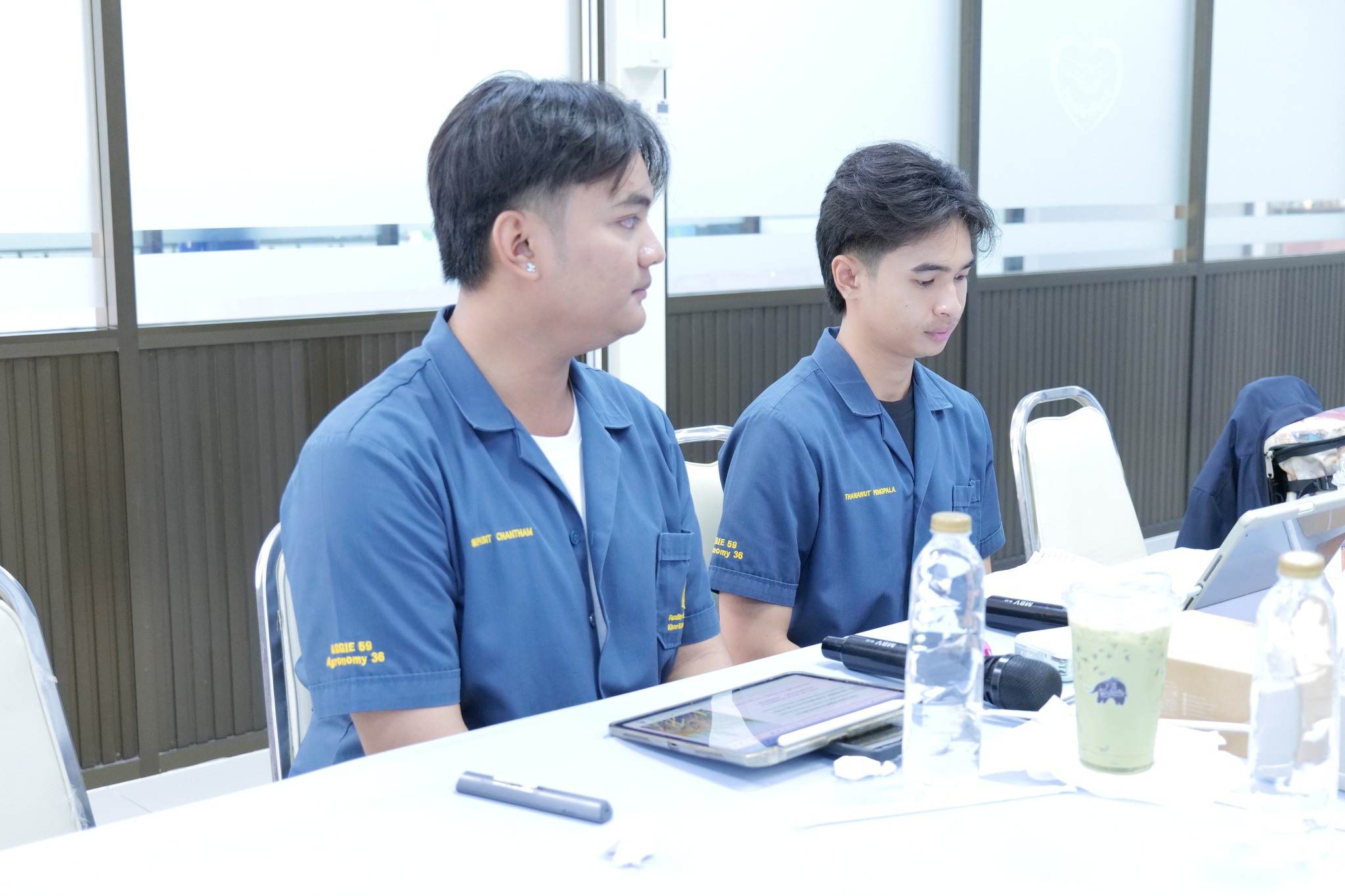 อาจารย์จากสาขาวิชาพืชไร่ คณะเกษตรศาสตร์ มหาวิทยาลัยขอนแก่น เข้านิเทศนักศึกษาสหกิจศึกษา