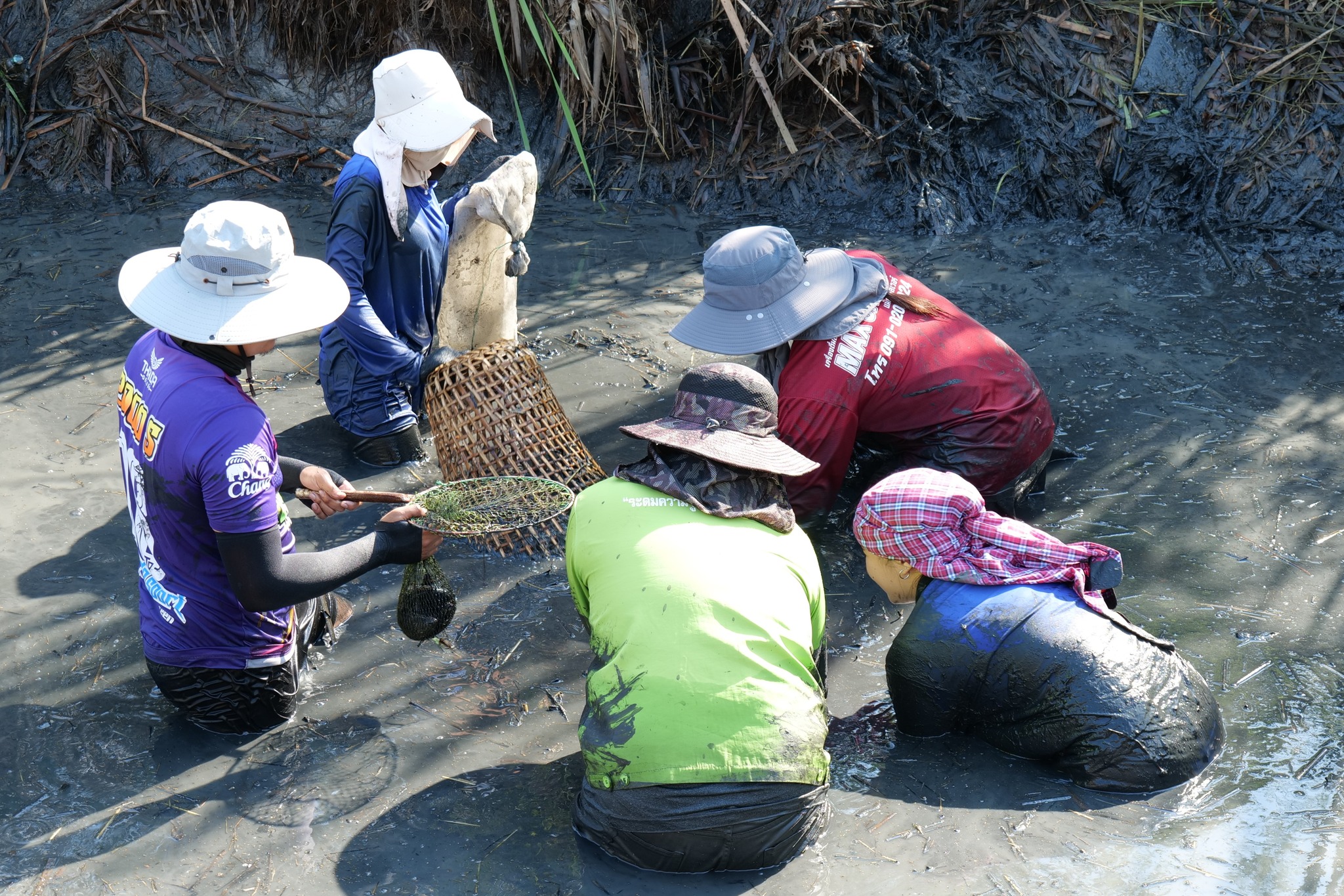 กิจกรรมขุดลอกบ่อประจำปี ต้อนรับปีใหม่