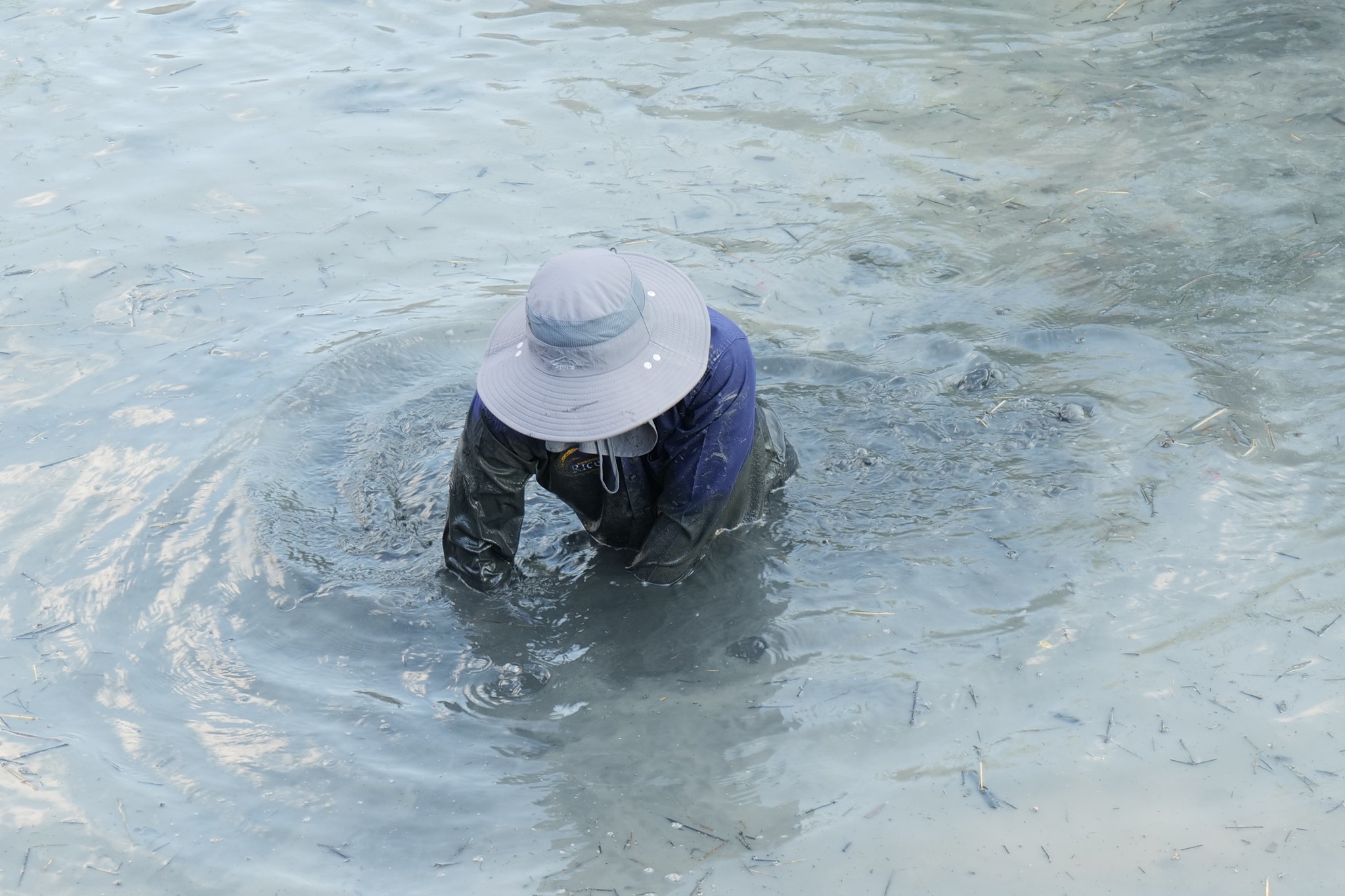 กิจกรรมขุดลอกบ่อประจำปี ต้อนรับปีใหม่