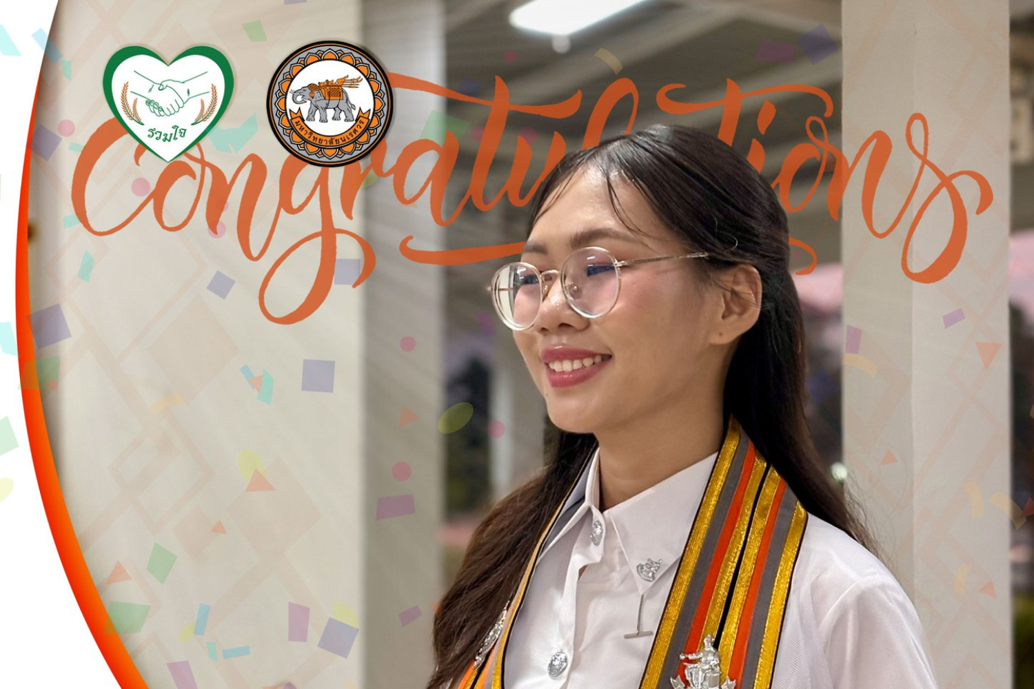 ขอแสดงความยินดี ผู้ช่วยนักวิจัยสถานีวิจัยรวมใจพัฒนาความรู้ สำเร็จการศึกษา ระดับปริญญาตรี