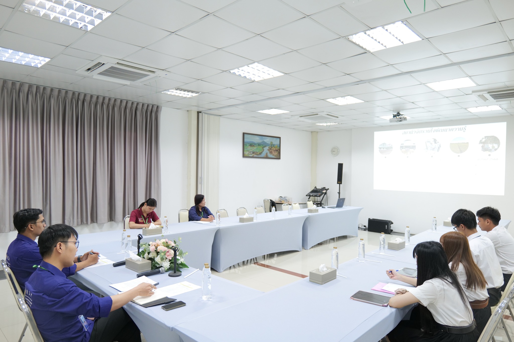 ยินดีต้อนรับนักศึกษาฝึกงานจากมหาวิทยาลัยอุบลราชธานี