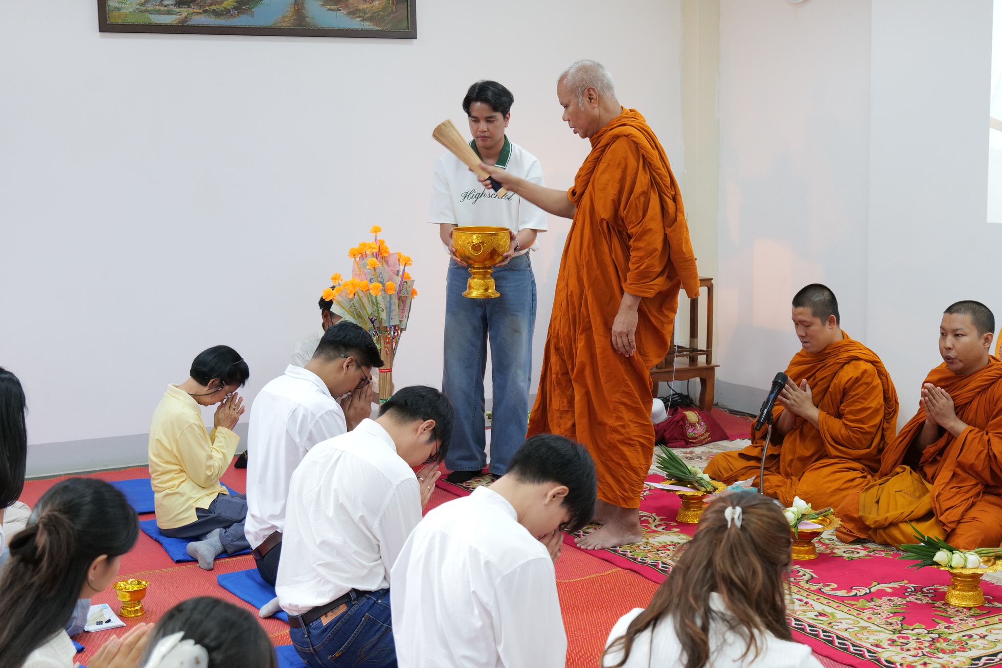 สถานีวิจัยรวมใจพัฒนาความรู้ ได้จัดกิจกรรมทำบุญประจำปี 2569