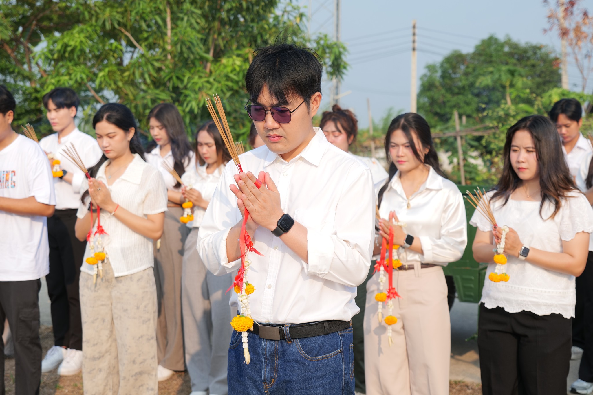 สถานีวิจัยรวมใจพัฒนาความรู้ ได้จัดกิจกรรมทำบุญประจำปี 2569