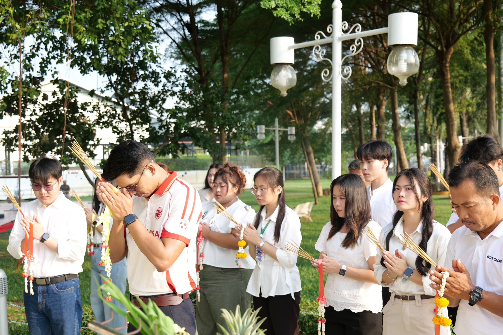 สถานีวิจัยรวมใจพัฒนาความรู้ ได้จัดกิจกรรมทำบุญประจำปี 2569