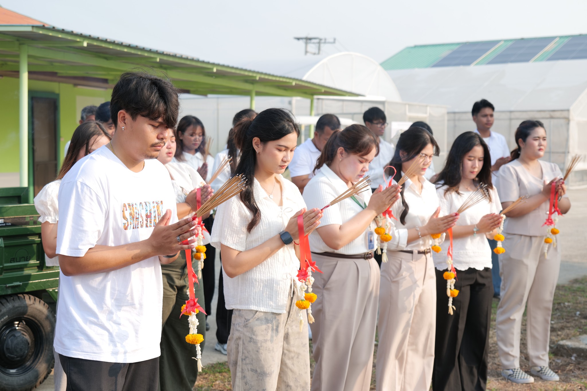 สถานีวิจัยรวมใจพัฒนาความรู้ ได้จัดกิจกรรมทำบุญประจำปี 2569